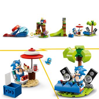 LEGO® 76990 Sonic et le défi de la sphère de vitesse