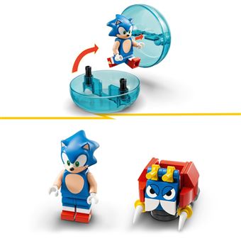 LEGO® 76990 Sonic et le défi de la sphère de vitesse