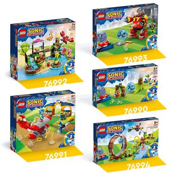 LEGO® 76990 Sonic et le défi de la sphère de vitesse