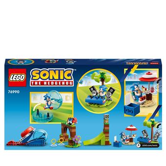 LEGO® 76990 Sonic et le défi de la sphère de vitesse