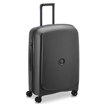 Valise Trolley Delsey Belmont Plus 4 roues 71 cm Noir
