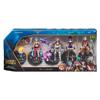 Coffret 5 figurines League of Legends 10 cm