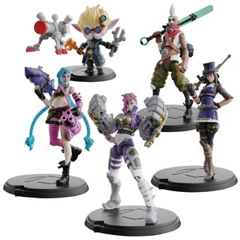 Coffret 5 figurines League of Legends 10 cm