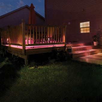 Bandeau lumineux LED Monster Illuminescence intérieur-extérieur Multicolore et blanc 5 m