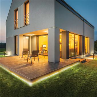 Bandeau lumineux LED Monster Illuminescence intérieur-extérieur Multicolore et blanc 5 m