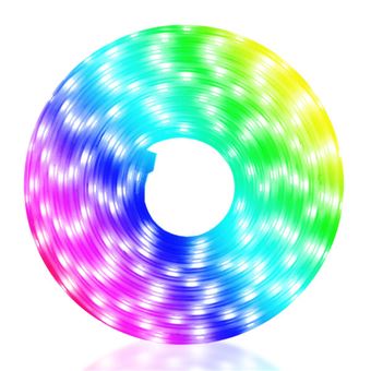 Bandeau lumineux LED Monster Illuminescence intérieur-extérieur Multicolore et blanc 5 m
