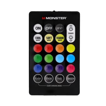 Bandeau lumineux LED Monster Illuminescence intérieur-extérieur Multicolore et blanc 5 m