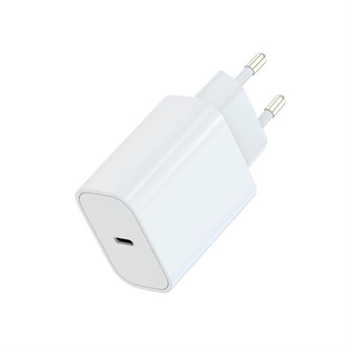 Chargeur secteur MW USB Type C 20 W Blanc
