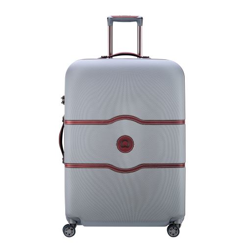 Valise Delsey Chatelet Air 77 cm Taille L 4 doubles roues Gris