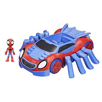 Figurine Marvel Spidey And His Amazing Friends Arachno bolide et figurine Spidey