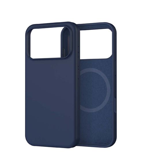 Coque en Silicone WeFix MagSafe Bleu pour iPhone 17 Pro