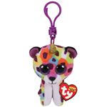 Porte-clés en peluche Ty Beanie Boo's Clip Giselle Le léopard