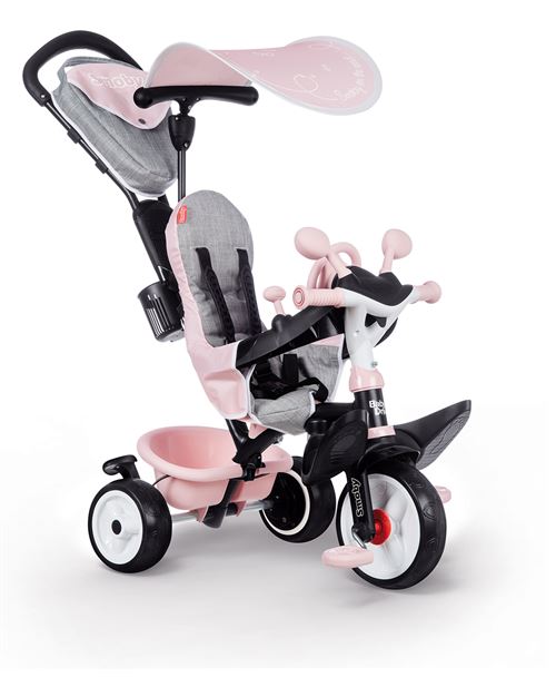 Tricycle baby Smoby Driver Plus Rose