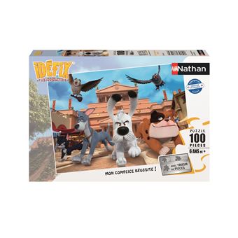 PUZZLE 100P AVENT. D'IDEFIX/IDEFIX ET LES IRREDUC