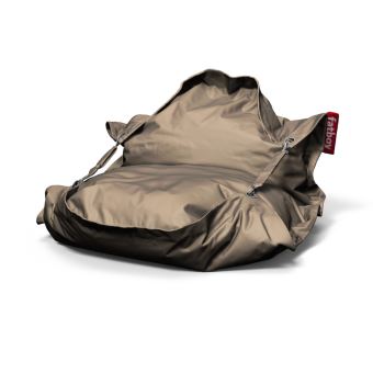 Pouf d'extérieur Fatboy Buggle-up Outdoor Taupe 190 x 120 cm