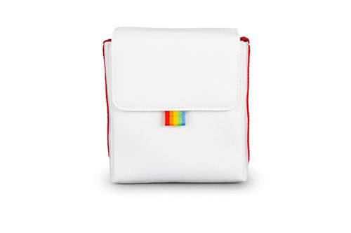 Sac pour appareil photo Polaroid Now Blanc et rouge