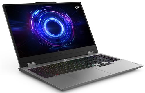 PC portable gaming Lenovo LOQ 15IRX10 15 FHD 144 Hz Intel® Core™ i5 16 Go RAM 512 Go SSD Nvidia GeForce RTX 5050 Gris