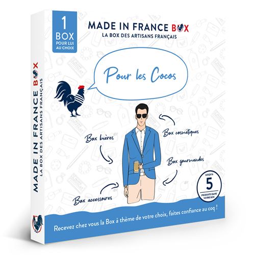 Coffret cadeau Made In France Box Pour les Cocos !