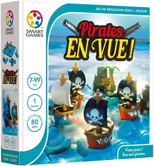Jeu de logique SmartGames : Pirates en vue Défiez vos amis! Neuf