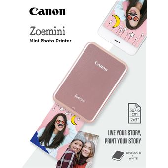 Canon Zoemini 2 imprimante photo mobile - or rose Canon