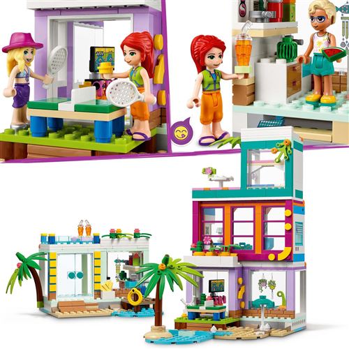 6€08 sur LEGO® Friends 41709 La maison de vacances sur la plage - Lego -  Achat & prix
