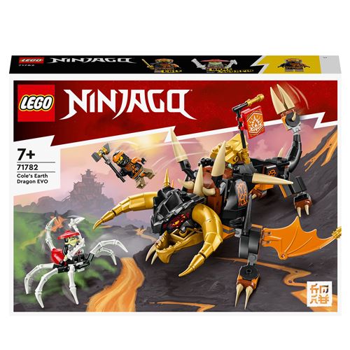 LEGO Ninjago 71782 - Le dragon de terre de Cole - Évolution