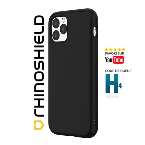 Coque Solid Suit Rhinoshield Noir pour iPhone 13