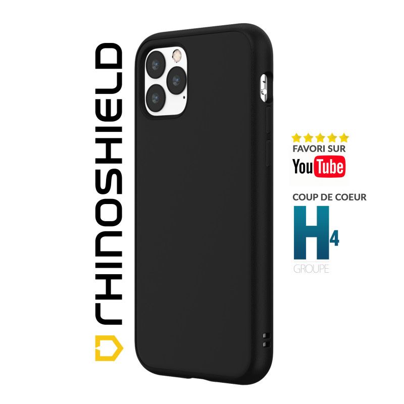 Coque Solid Suit Rhinoshield Noir pour iPhone 13 - Coque et étui téléphone  mobile - Achat & prix | fnac