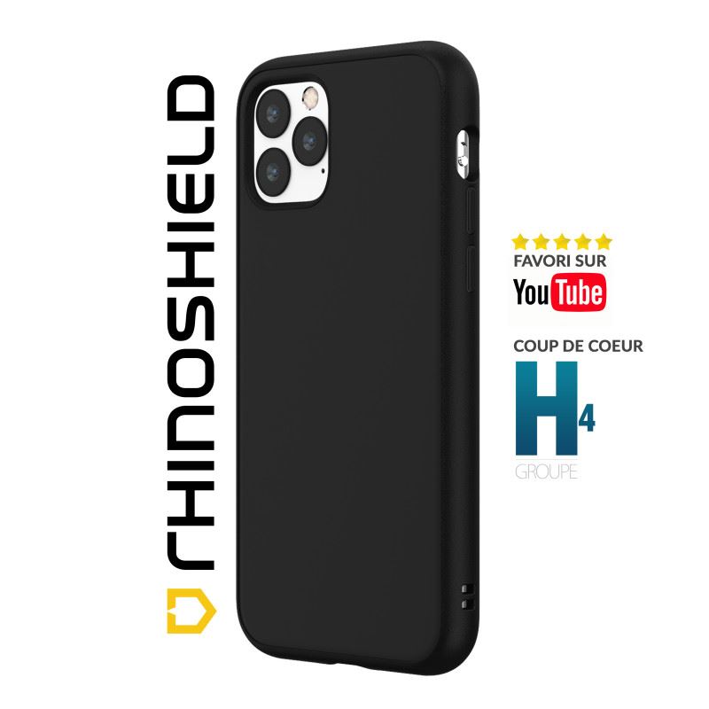 RhinoShield SolidSuit - coque de protection pour iPhone 13 mini - noir Pas  Cher