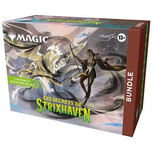 Magic: The Gathering D53401010magic – Bundle Strixhaven 9 Boosters