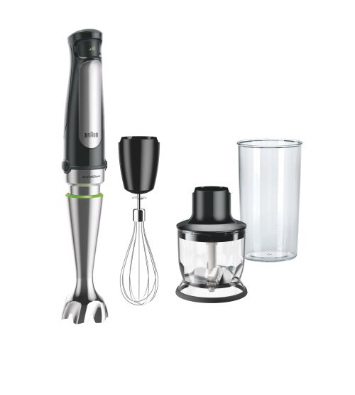 Mixeur Braun MultiQuick 7 MQ7025X 1000 W Argent et Noir