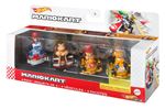 Pack de 4 véhicules Hot Wheels Mario Kart