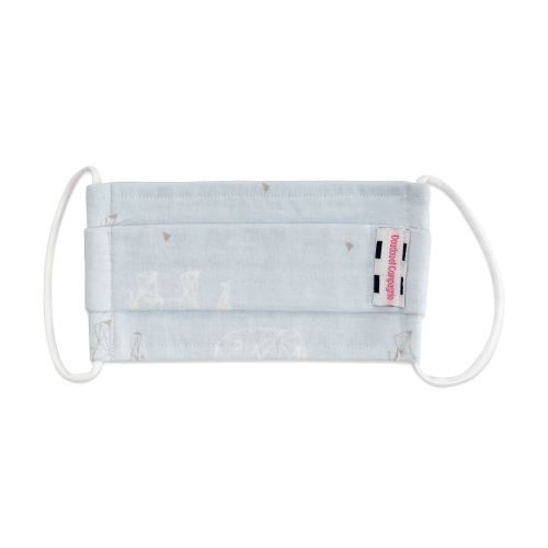 DOUDOU ET CIE COTON MASK JERSEY BLUE