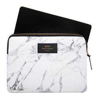 Housse pour iPad Wouf White Marble