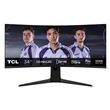 Ecran PC Gaming Tcl 34R83Q 34" Incurvé WQHD Qled Mini LED Noir et Blanc