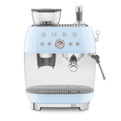 Expresso avec broyeur Smeg EGF03PBEU Bleu azur