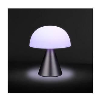 Lampe LED portable Lexon Mina M Blanc et Noir