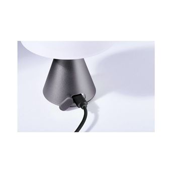 Lampe LED portable Lexon Mina M Blanc et Noir