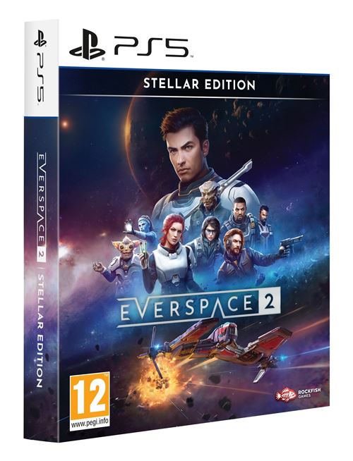 Pochette avant du jeu Everspace 2 Stellar Edition PS5