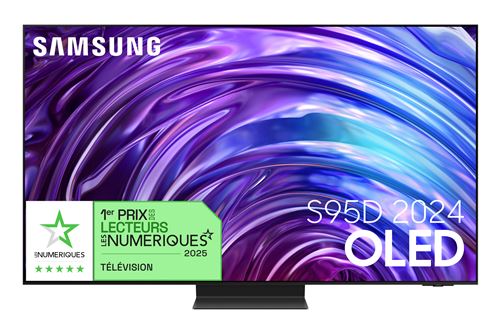 TV OLED Samsung TQ65S95D 165 cm 4K UHD Smart TV 2024 Noir graphite