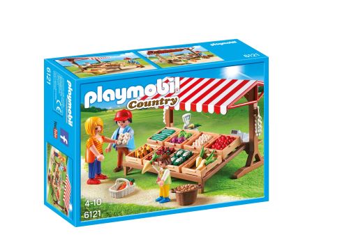 Playmobil Country 6121 Marchand avec Étal De Légumes