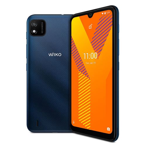Smartphone Wiko Y62 6,1 16 Go Double SIM Bleu foncé