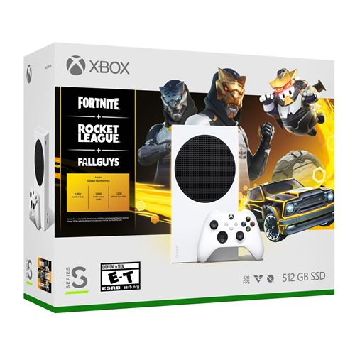 Microsoft Xbox - Fortnite & Rocket League Bundle - console de jeux - QHD - HDR - 512 Go SSD