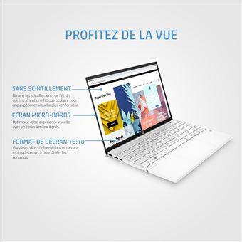 PC Ultra-Portable HP Pavilion Aero 13-be0017nf 13,3