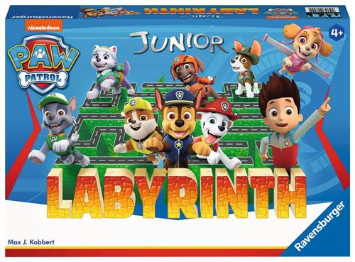 Jeu classique Ravensburger Labyrinthe Junior Pat Patrouille - Ravensburger