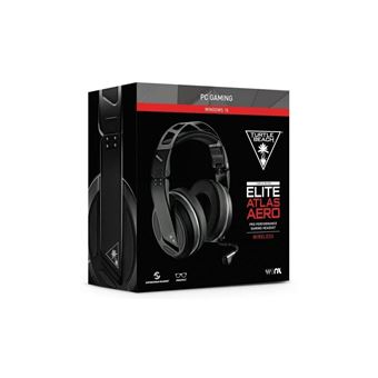 Casque Gaming sans fil Turtle Beach Elite Atlas Aero Noir et Argent