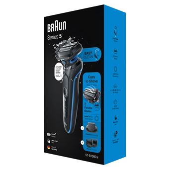 Rasoir électrique Braun Series 5 51-B1500s Noir et bleu