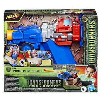 Figurine Transformers Rise of the Beasts Blaster Optimus Prime 2 en 1