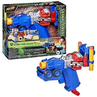 Figurine Transformers Rise of the Beasts Blaster Optimus Prime 2 en 1