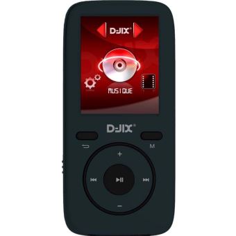 Lecteur MP4 D-Jix M439 WOM FM 1.8'' Noir